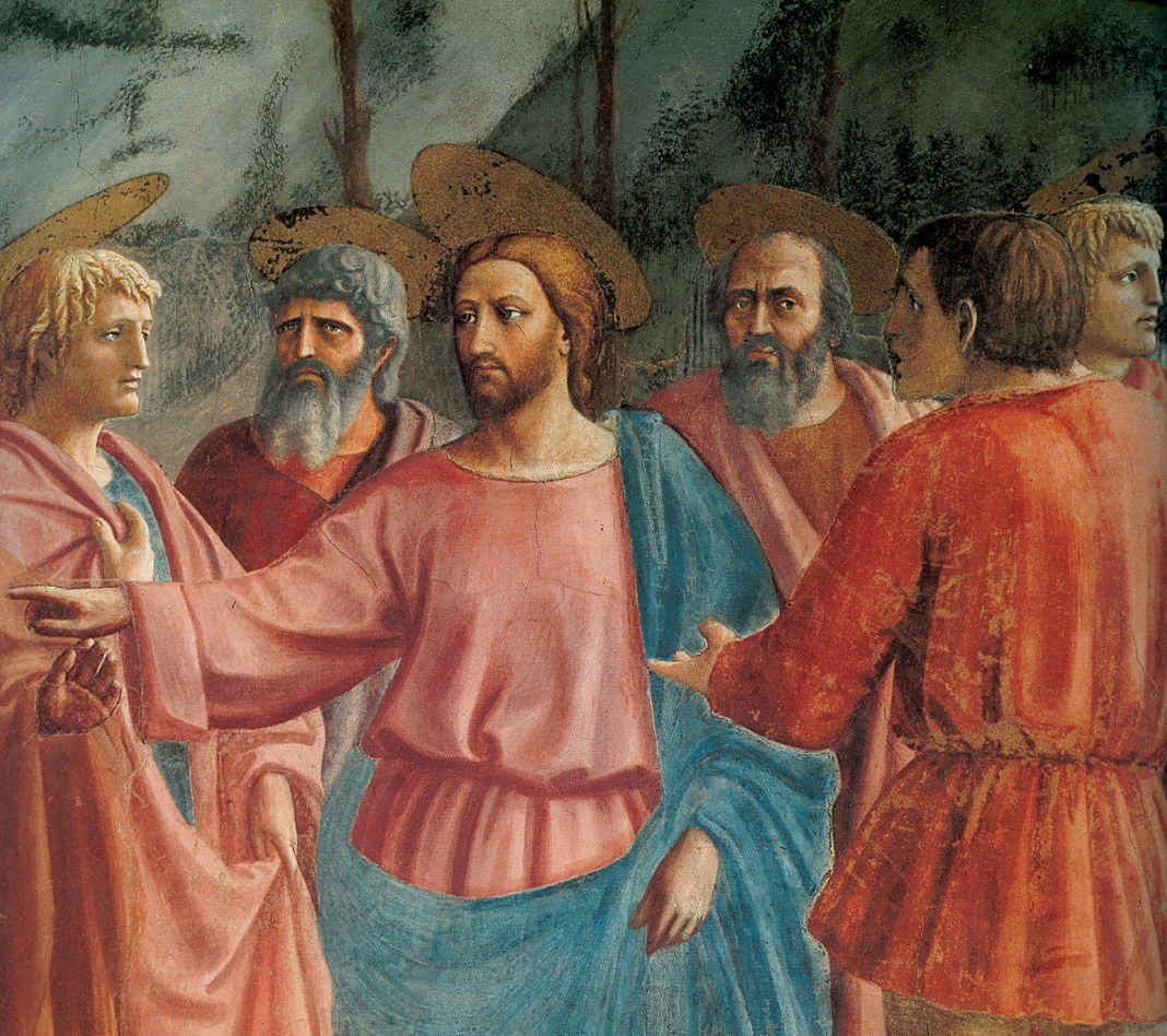 *Donne-nous aujourd'hui notre Pain de ce jour : Parole de DIEU* : Homélie et vidéo de la Sainte Messe - Page 6 Masaccio-le-tribut-de-saint-pierre