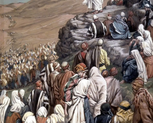 James Tissot, Le sermon des Béatitudes, 1890, Brooklyn Museum