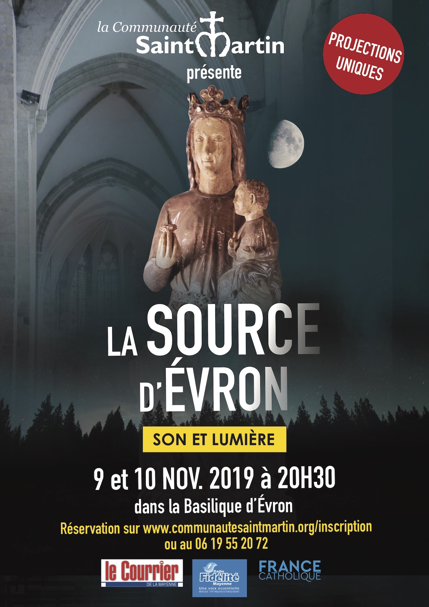 spectacle son et lumière novembre 2019