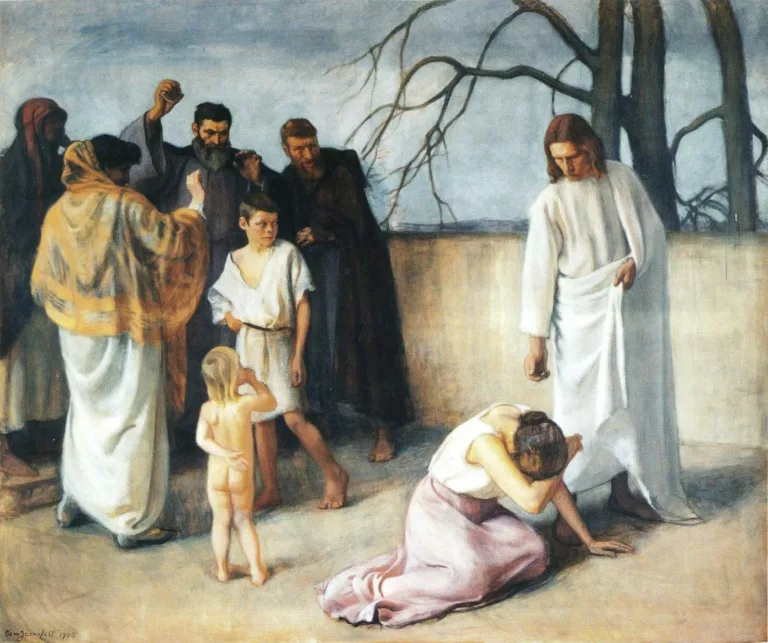 Tableau de la femme adultère