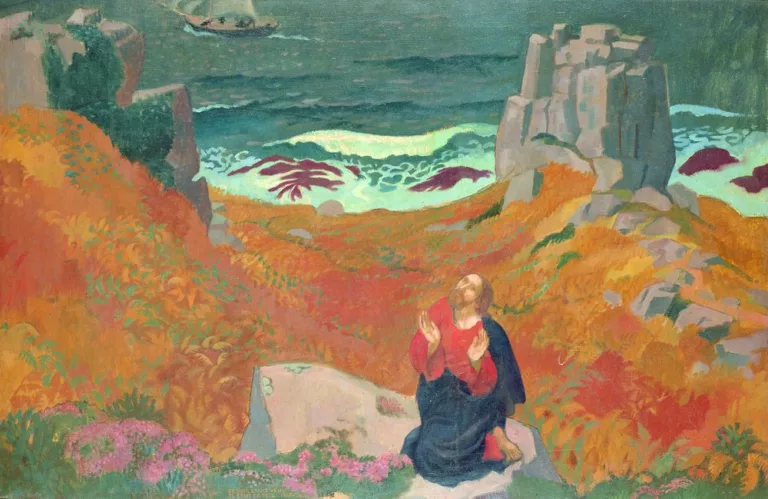 La solitude du Christ. Maurice Denis