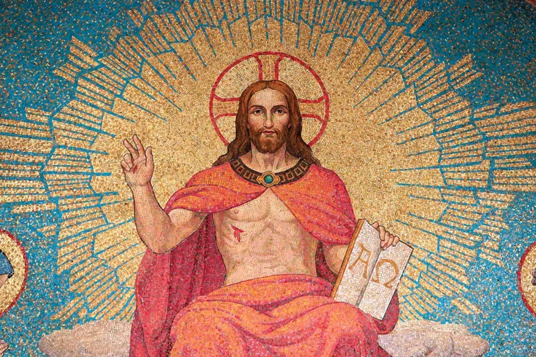 Christ in Majesty. Church of St. Alphonsus Liguori.