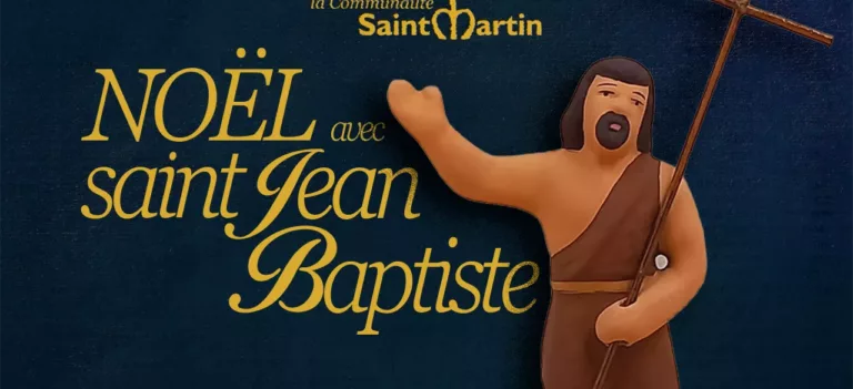 Miniature Noël saint Jean-Baptiste