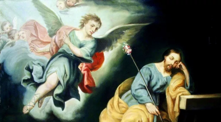 Tableau Ange apparaissant en songe à Saint Joseph