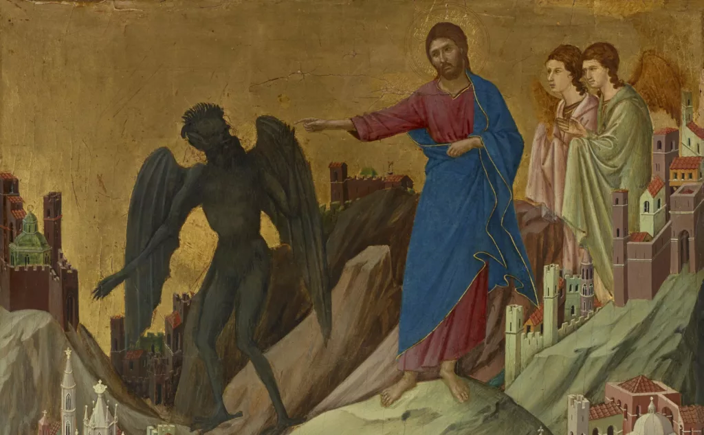 Tentations du Christ tableau