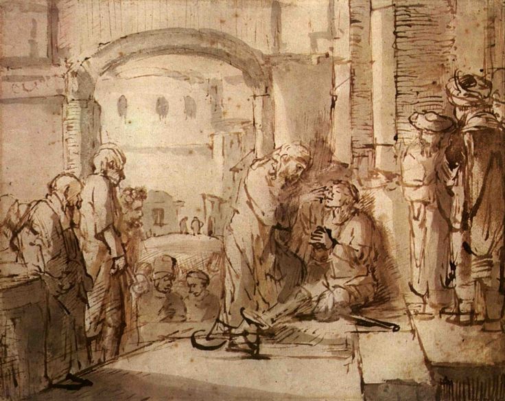 Jésus guérit l’aveugle-né – scène de l’évangile selon l'Apôtre Jean (Jn 9) méditée au 4ᵉ dimanche de Carême.