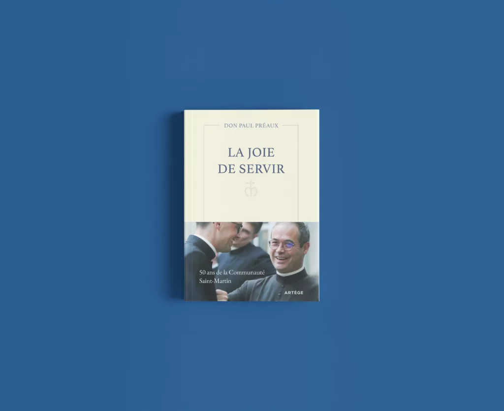 Le livre "La joie de servir" écrit par don Paul Préaux
