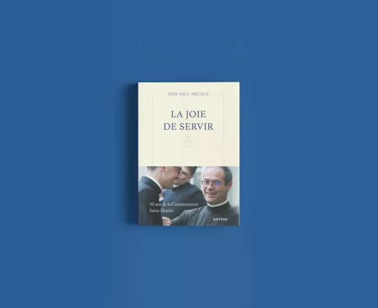 Le livre "La joie de servir" écrit par don Paul Préaux